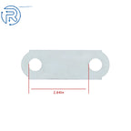 Set of 2 Double Eye Springs for Trailer Tandem Axle (3500-7200lbs)