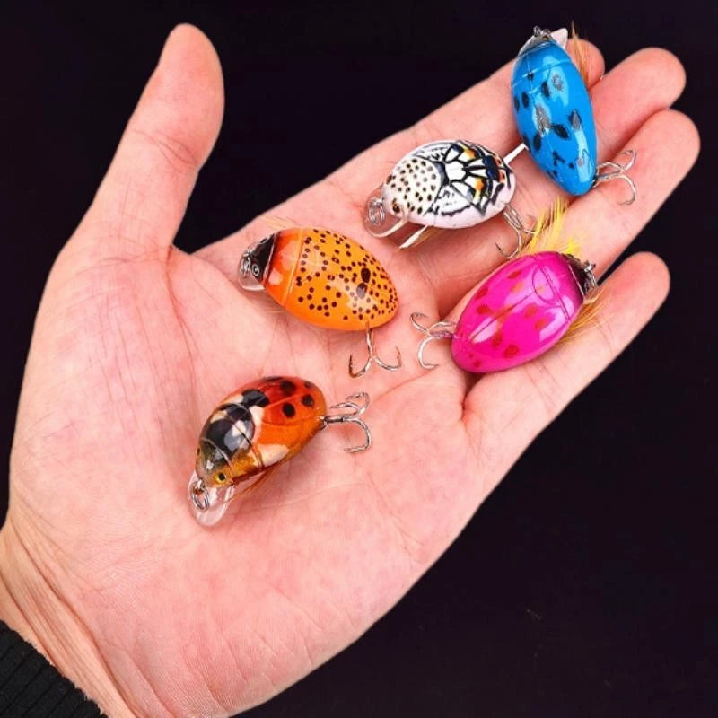 Floating Hard Bait Fishing Lure for Beetle