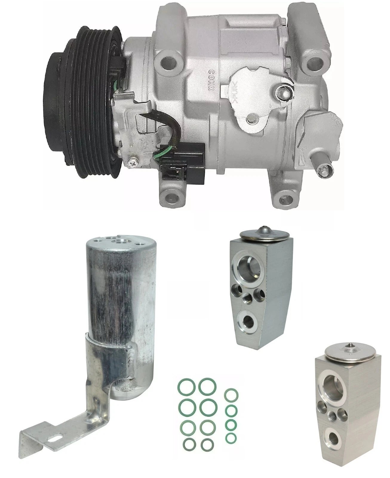 AC Compressor Kit Replacement for Dodge Grand Caravan 3.6L V6 (2019–2019)