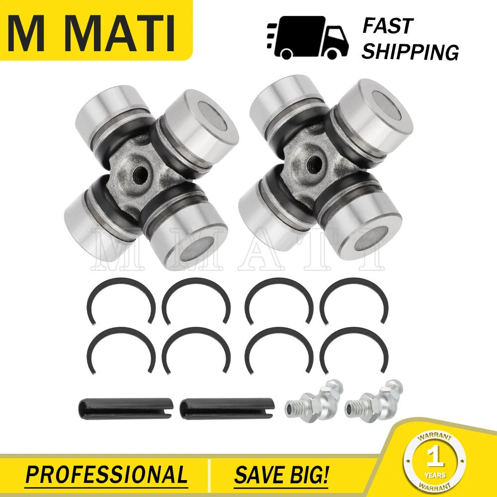 2 Front Prop Shaft U-Joint for Polaris RZR 570 RZR 800 RZR 900 (2011–2019) 2202015 2203703