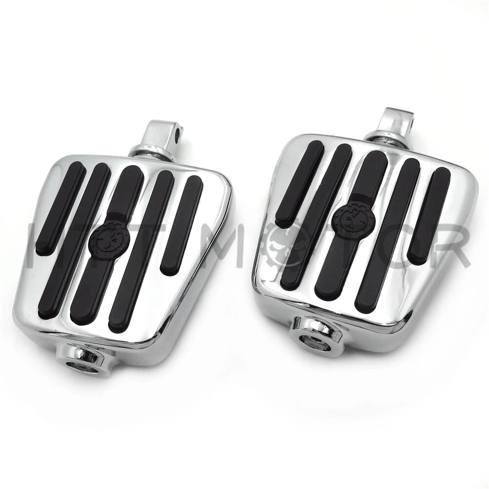 Skull Footpegs for Victory King Pin (2003–2017) Chrome