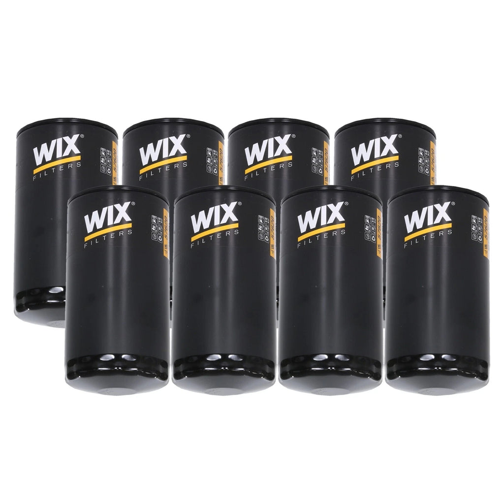 Set of 8 Engine Oil Filters for Dodge Ram Sterling Truck L6 TDI