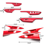 Inner Door Handle Bowl & Window Lock Panel Cover Trim for Honda Civic (2016-2021)
