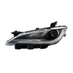 Replacement Driver Side Halogen Headlight Assembly w/LED Daytime Running Lamps