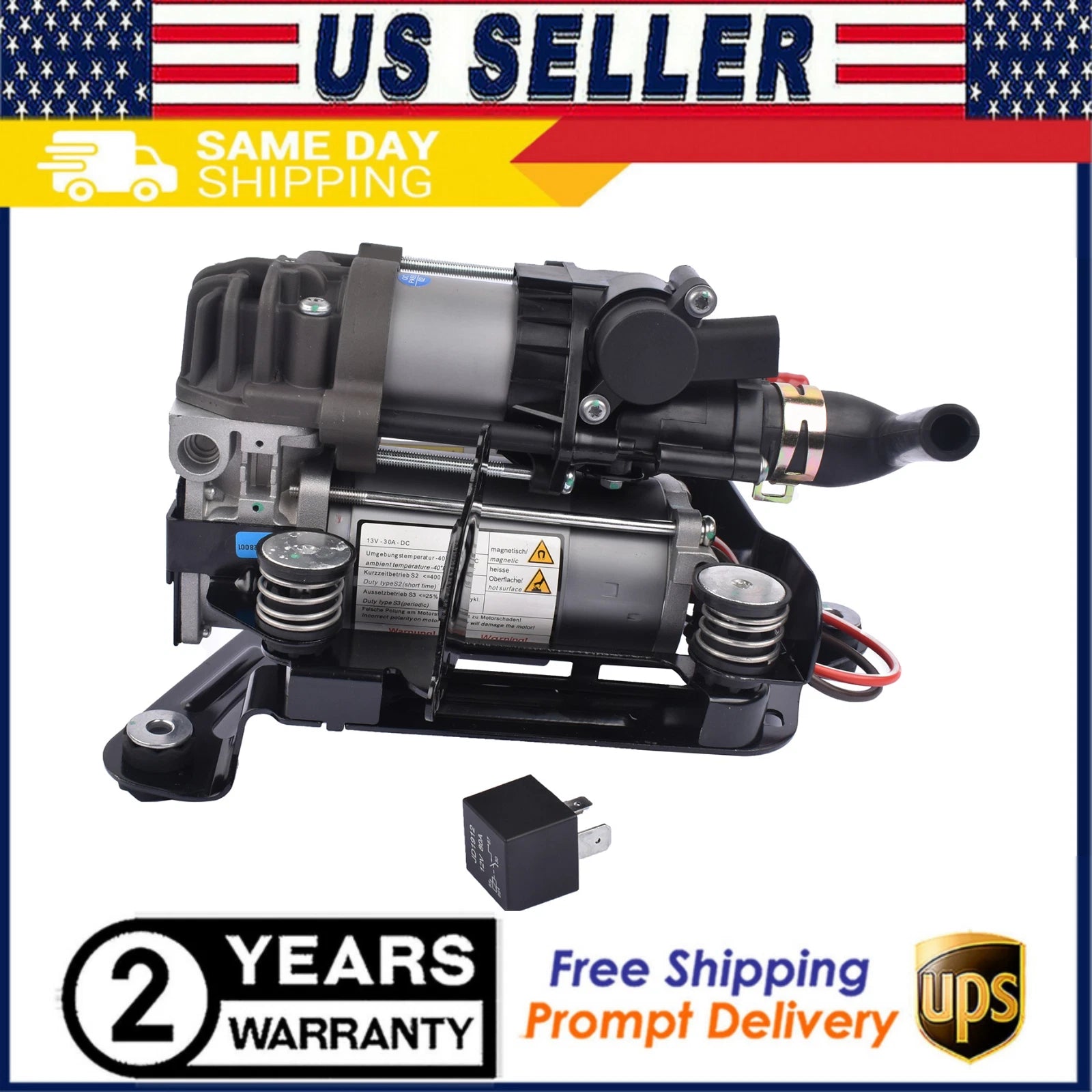 Air Suspension Compressor Pump 37206861882 for BMW 7 Series G11 G12 (2016–2023)