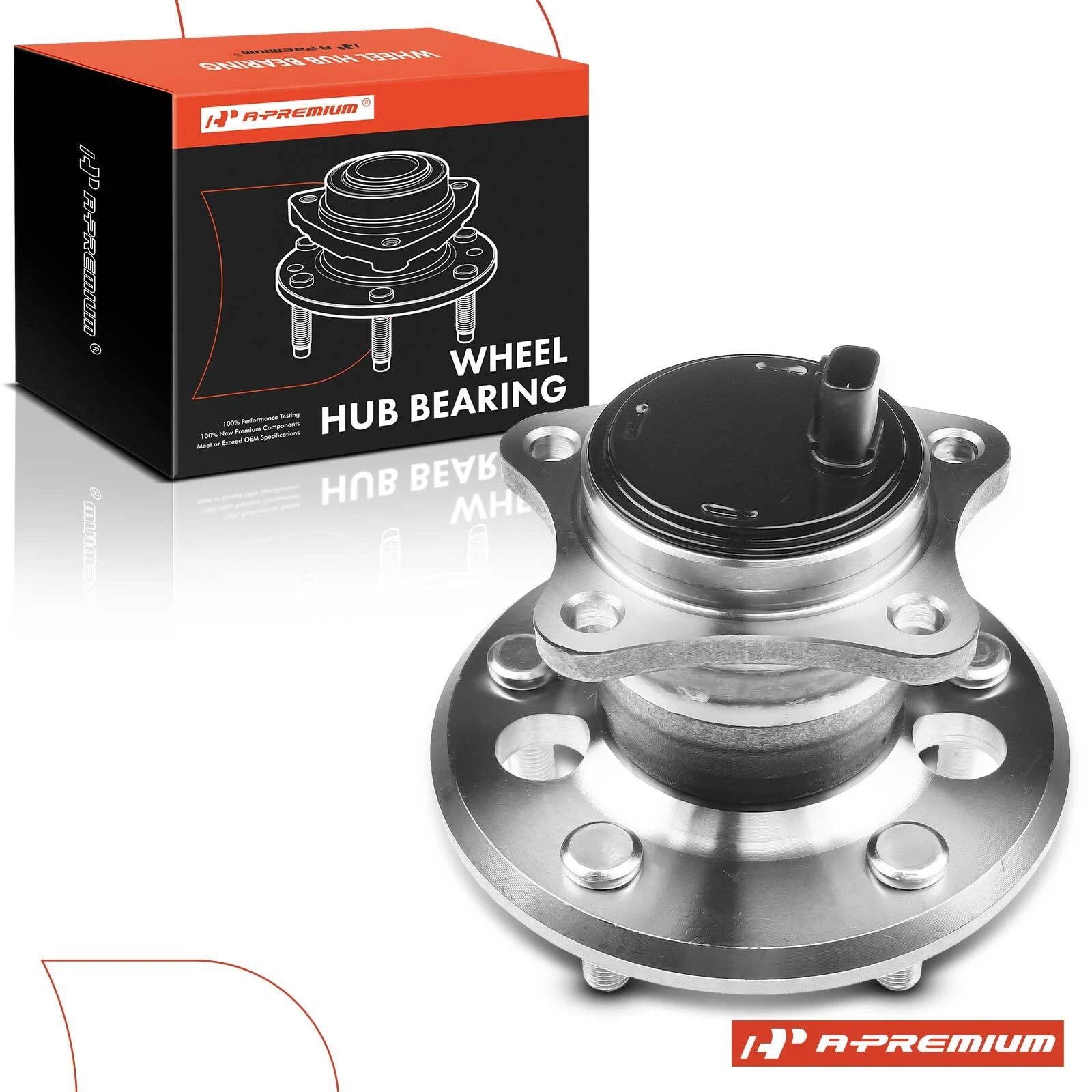Rear Left Wheel Hub & Bearing Assembly with ABS for Toyota Camry (2002-2010)