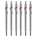 Set of 6 Bosch Diesel Glow Plugs for Mercedes W211 E320 Sprinter 2500 3500