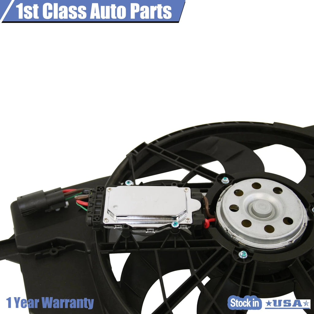 Engine Radiator Cooling Fan Assembly for Volvo C30 C70 S40 S70 V50 (2006–2013) 621-274