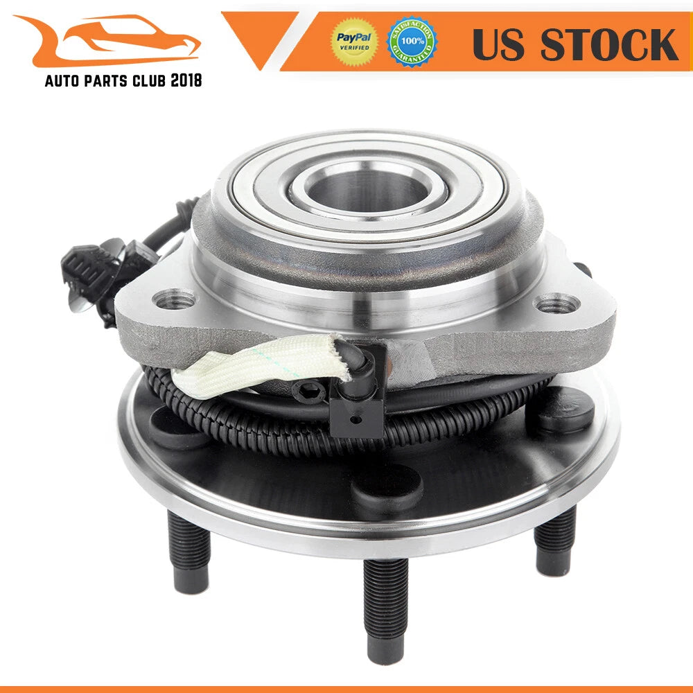 2 Front Wheel Hub Bearing Assembly for Ford Ranger, Mazda B3000, B4000 (w/ ABS, 4WD)