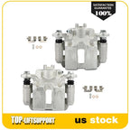 Set of 2 Rear Brake Calipers with Bracket for Honda Ridgeline
