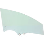 Front Left Door Glass for Honda Civic (2006–2011) with Clip