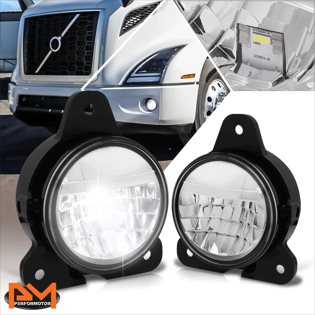 Full LED Wide Angle Side Marker Headlights for Peterbilt 359 379 389 (1981–2021)