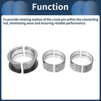 Main Bearing Set No. 1220723000 for Nissan Navara (1978–1985) 10 Pcs