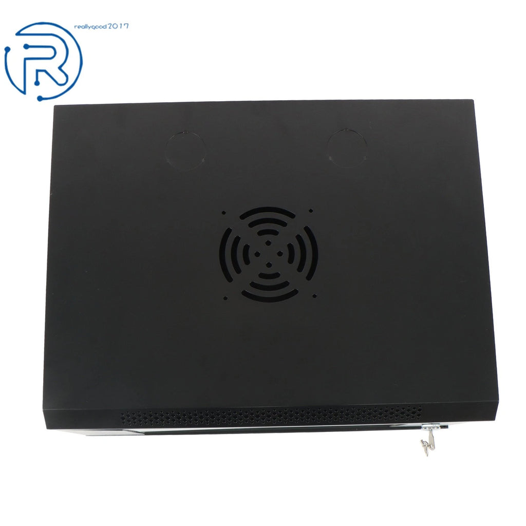 6U Server Rack Enclosure for Wall Mount Network (Max Depth 15.5")