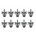 10pcs Grille Clips for Toyota Hilux Pickup (1984–2004) 9046712040