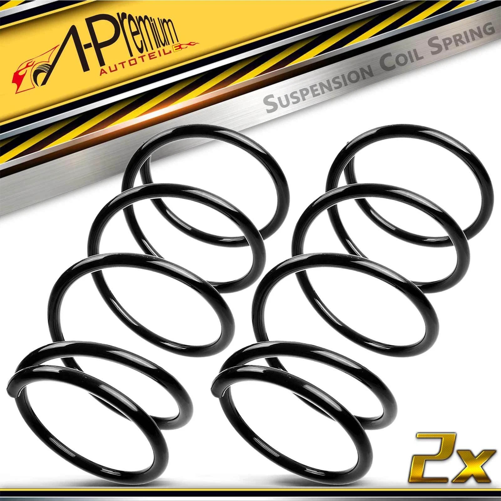 2X Front Side Coil Springs for Subaru Forester (2003–2004)