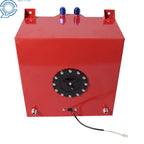 10 Gallon Aluminum Fuel Cell Gas Tank with Level for Street Drift