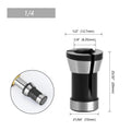 Collet Chuck Set of 3 (6mm, 8mm, 6.35mm) for Chuck Conversion