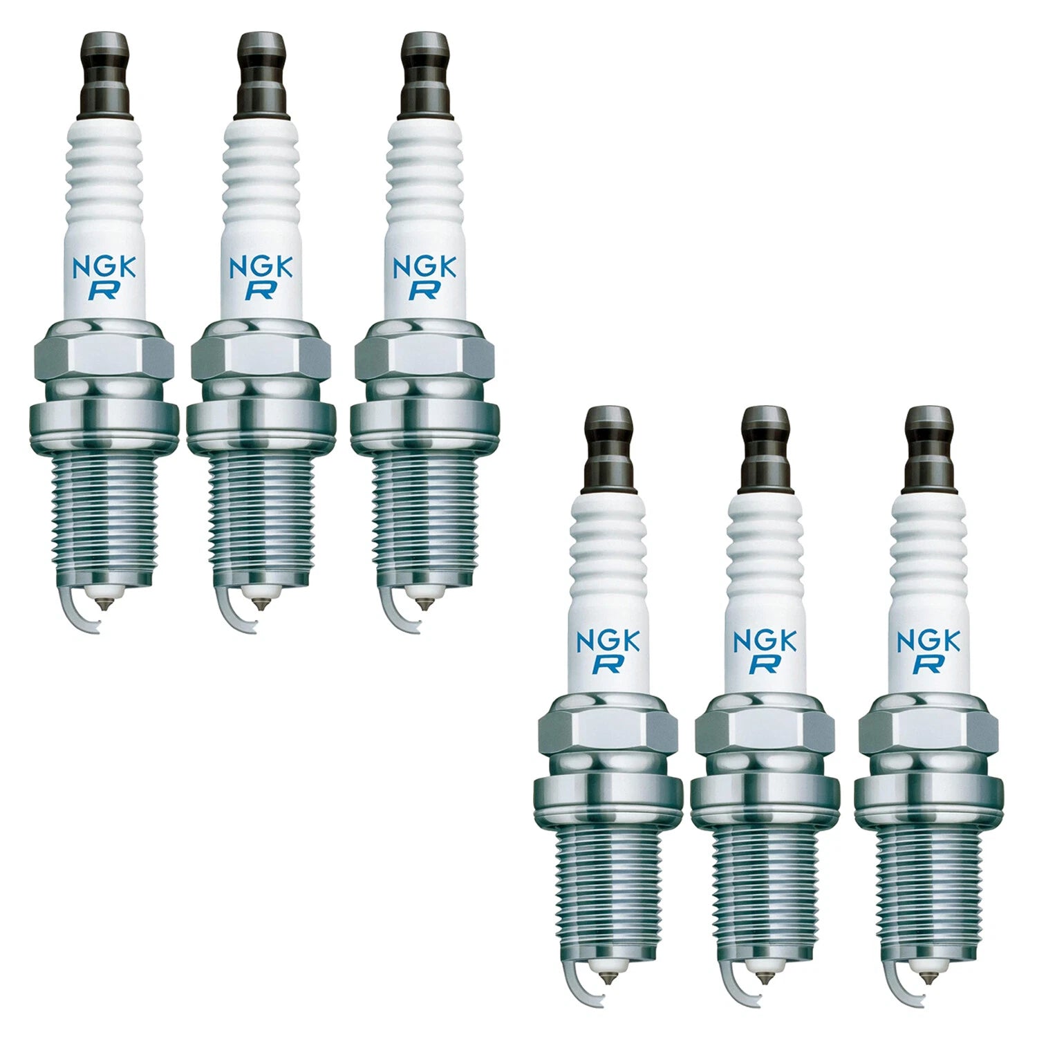 Set of 6 NGK Laser Platinum Spark Plugs for Sebring Taurus Xterra V6 (2007–2010)