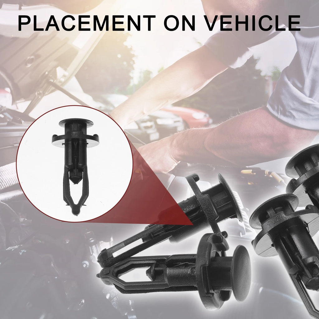 Set of 4 Front Fender Skirt Clips for Toyota 4Runner (2010–2023) & Avalon