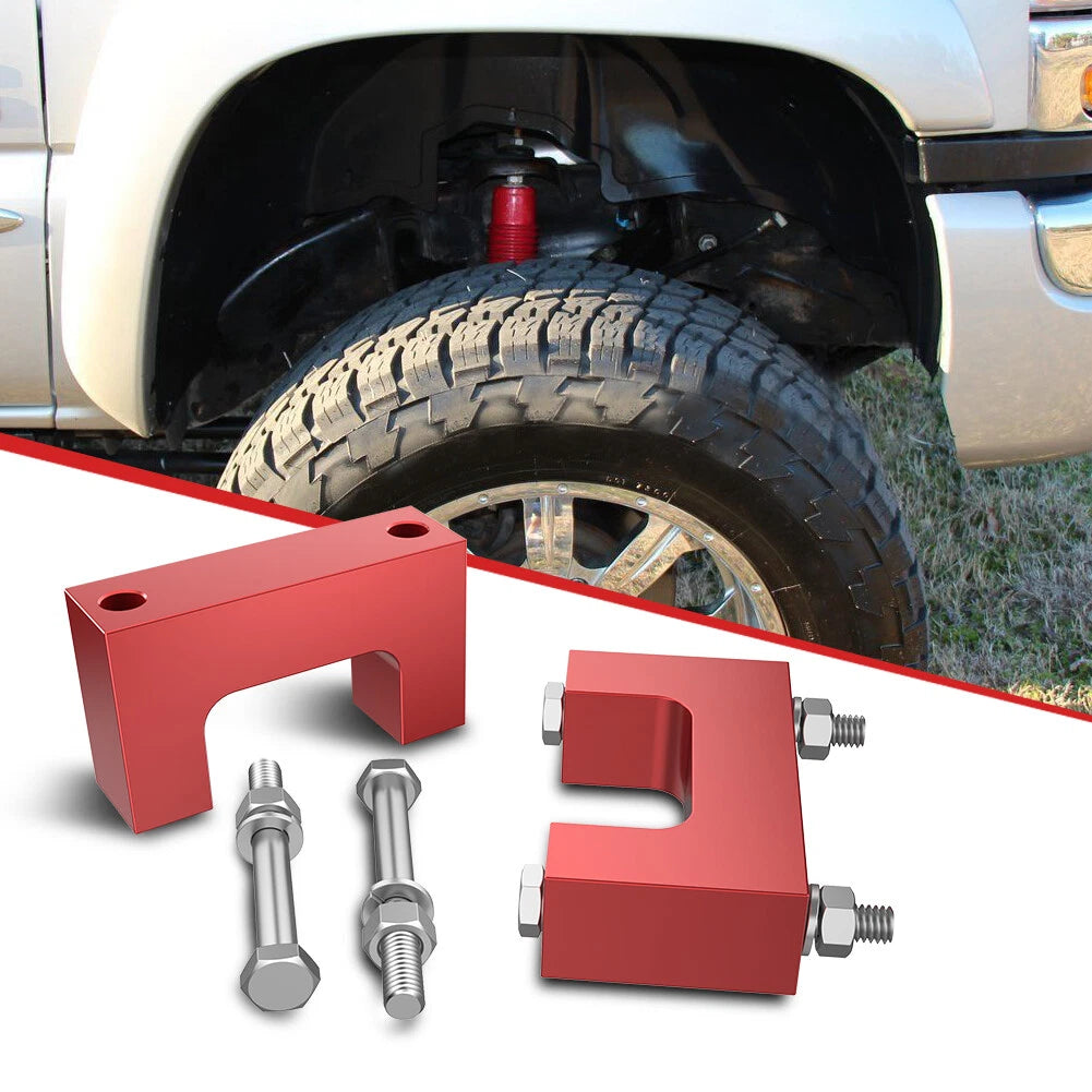 2" Rear Upper Shock Extender Kit for Chevrolet A F G & X-Body (1960–1980)