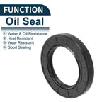 Set of 5 Oil Seal Ring 45x70x10mm NBR Rubber for Rotary Shaft