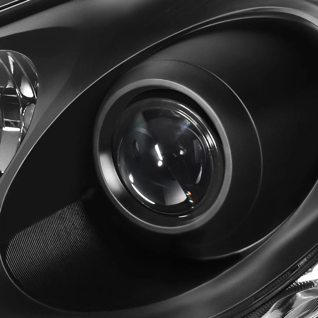 Set of 2 Black Housing Projector Headlights for Lexus ES330 (2004–2006)
