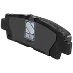 Set of 4 Rear NAO Brake Pads for Lexus LS400 (1990–1992)