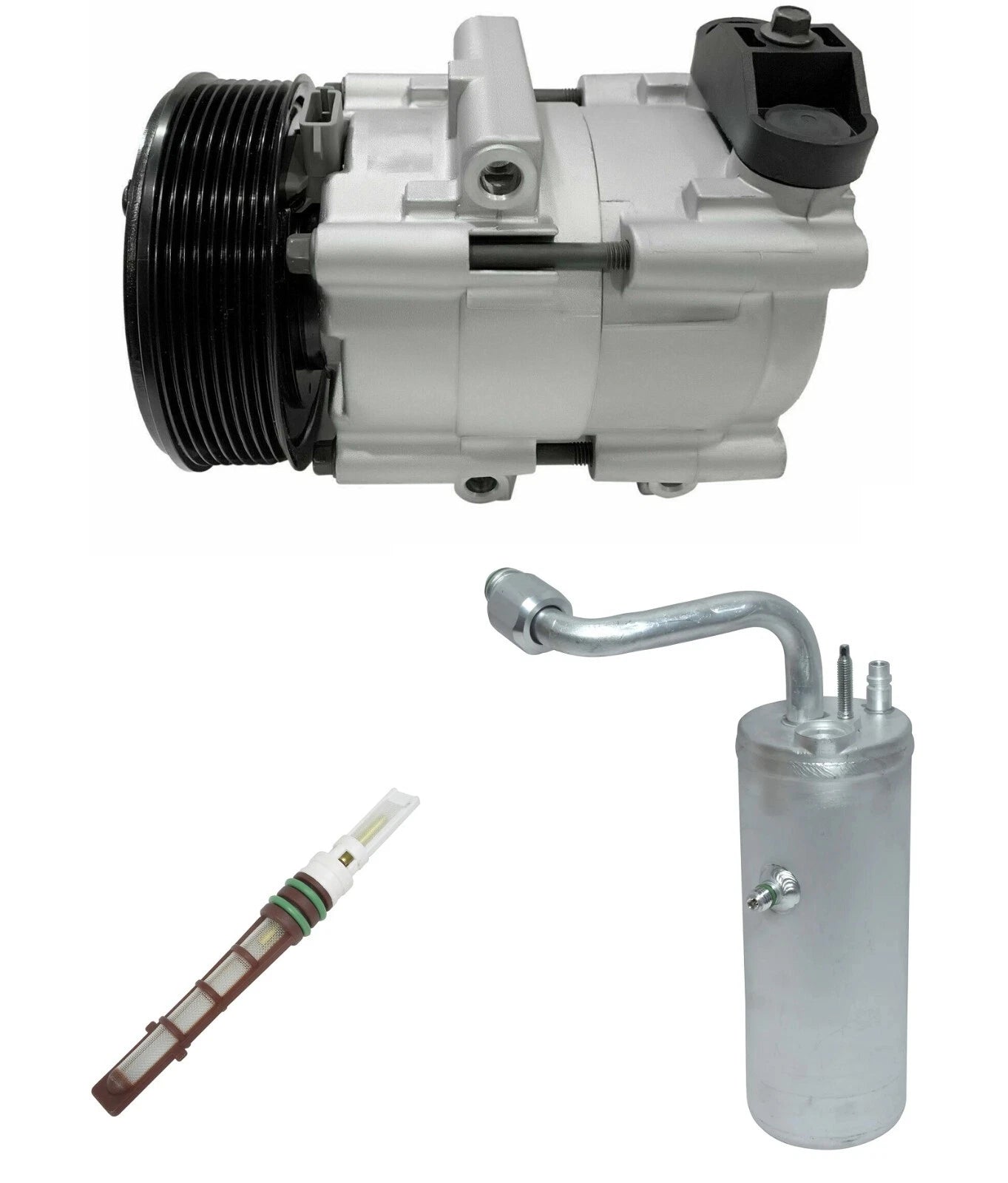 A/C Compressor Kit Replacement for Ford Excursion 5.4L 6.0L (2000–2005)