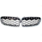 Chrome Front Kidney Grille for BMW F30 F31 320i 328i 330i 335i (2012–2018)