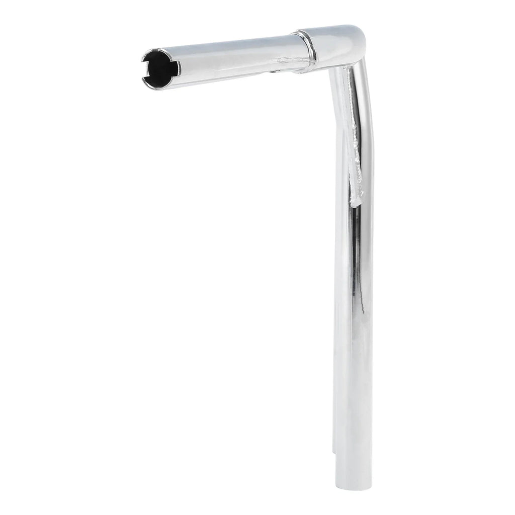Chrome Rise 1-1/4 T-Bar Handlebar for Harley Road King Softail Deluxe