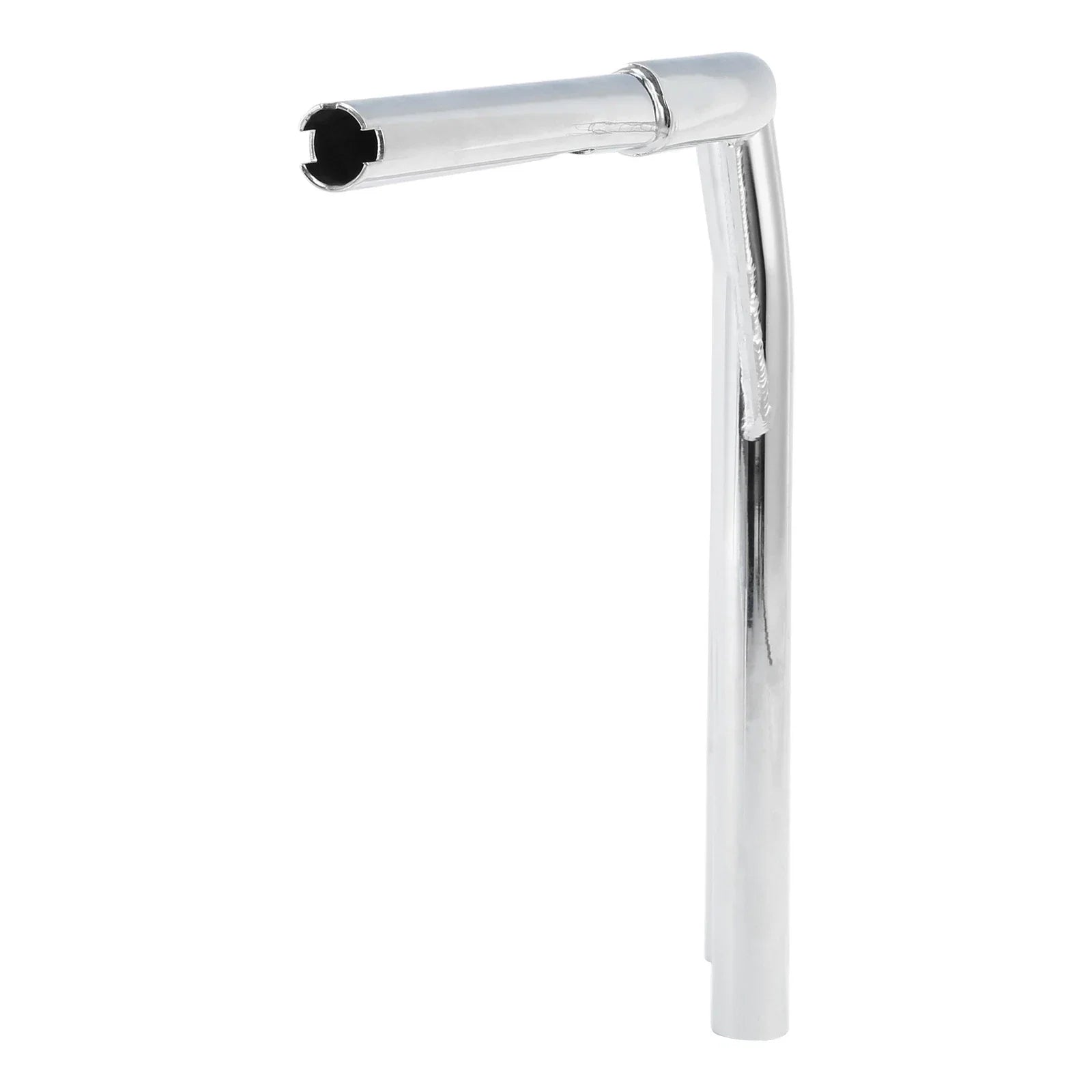 Chrome Rise 1-1/4 T-Bar Handlebar for Harley Road King Softail Deluxe