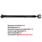 Front Drive Shaft for Jeep Grand Cherokee (2000–2004) AT 52105884AA