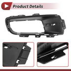 1 Pc Fog Light Grill for BMW X5 (2007–2010) No. 51117172450 Black