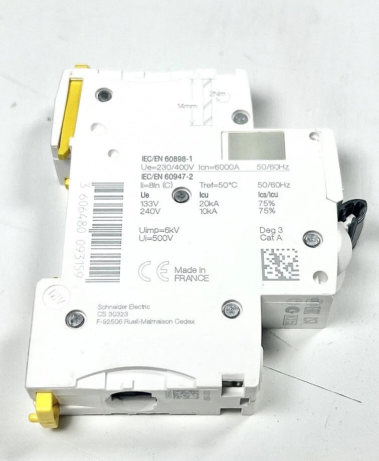 Miniature Circuit Breaker C 20A for Schneider Electric A9F79120 (OEM)