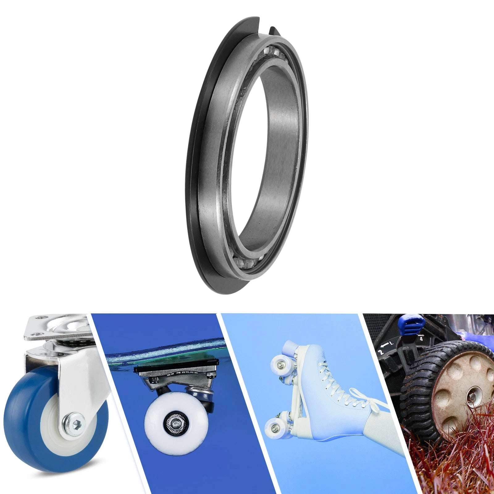Deep Groove Ball Bearing 6807NR for Various Models (35x47x7mm)