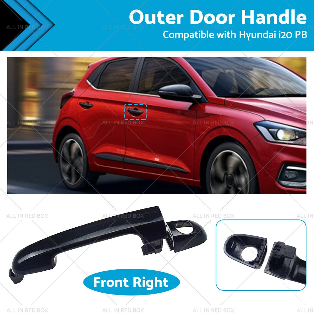 Front Right Outer Door Handle for Hyundai i20 PB (2009–2015)