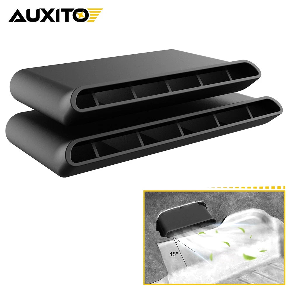 2X Rear Passenger Air Deflectors for GMC Sierra/Silverado (2014–2019)