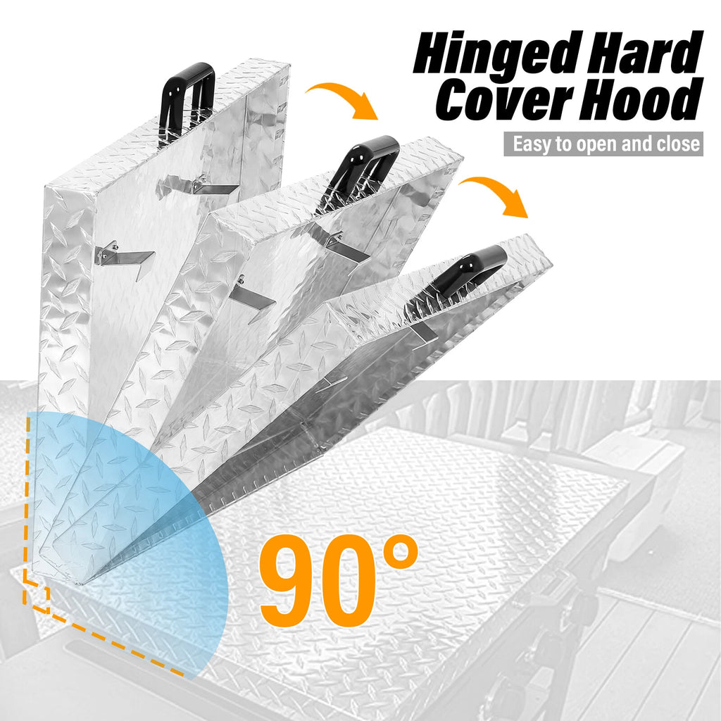 28" Aluminum Hinged Lid Griddle Cover for Blackstone Griddle