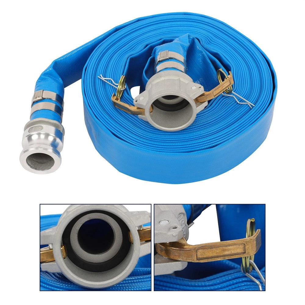 Discharge Hose for Backwash Applications (1.5" x 25/50/100 FT)