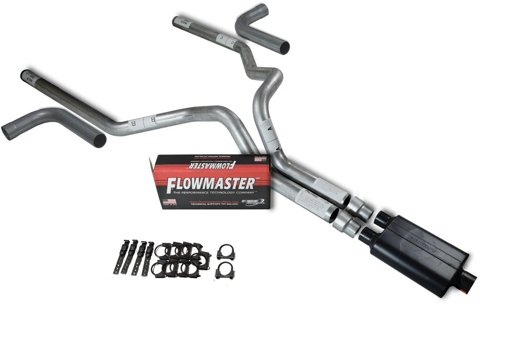 Dual Exhaust Kit for Dodge Ram 1500 (1994–2003) 3" Side Exit