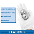 2X 34.9mm Bearing Ball Bearing Steel G16 for Various Applications