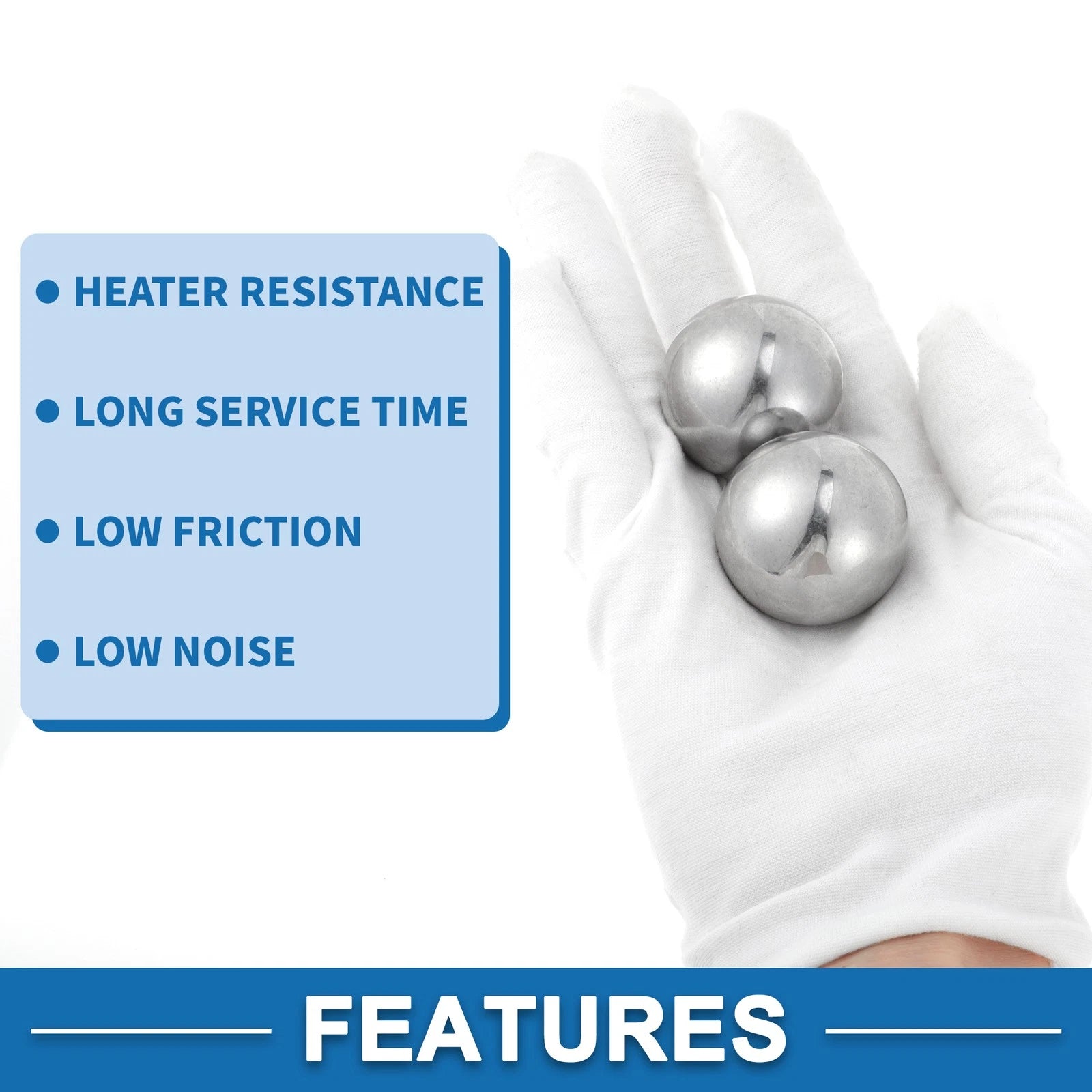 2X 34.9mm Bearing Ball Bearing Steel G16 for Various Applications