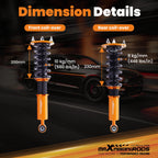 Coilovers Suspension Kit for Lexus LS400 (1990–1994) - Coil Spring Struts