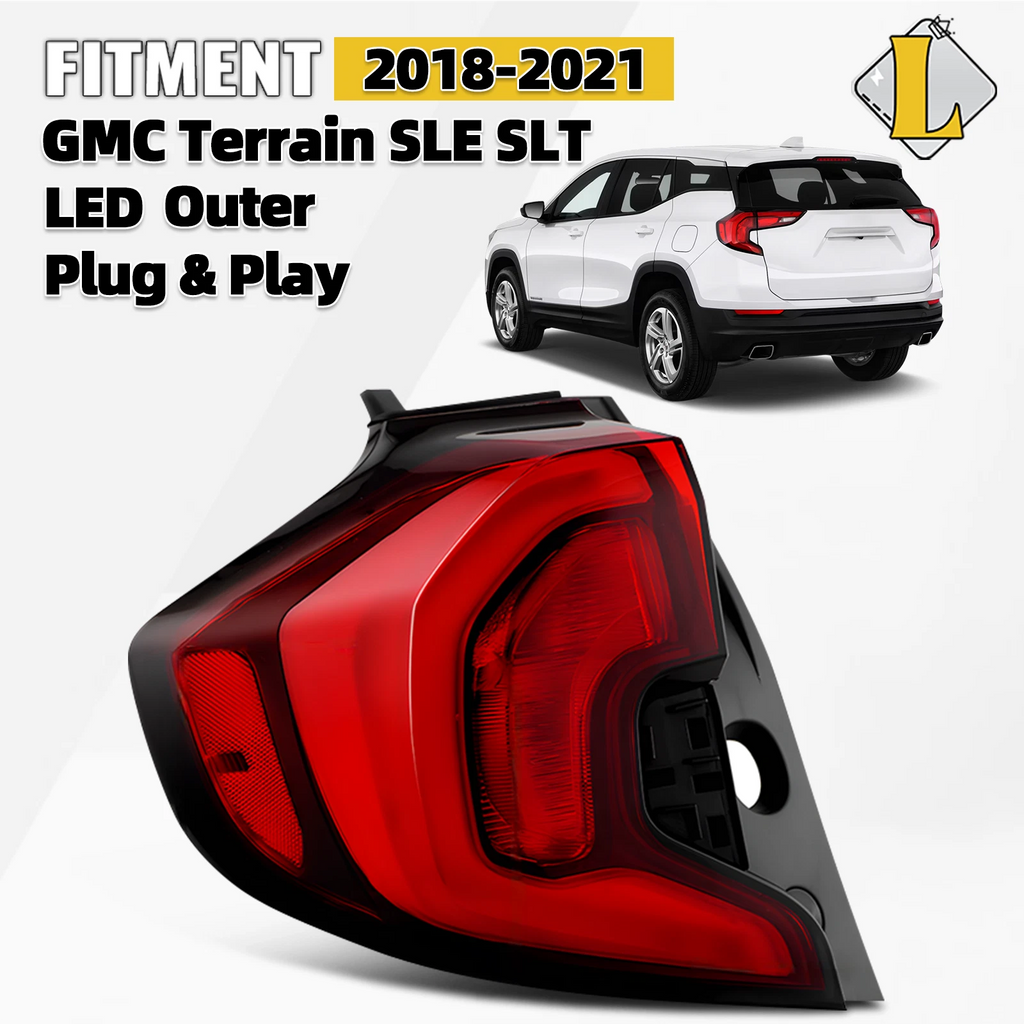 Outer LED Tail Light Driver Left for GMC Terrain (2018–2021)