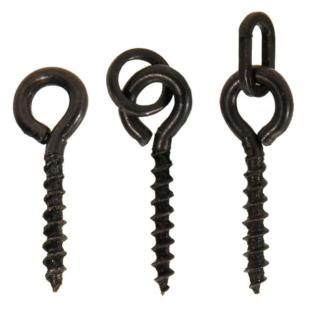Fishing Bait Screws 15mm Black for Universal Use (No Specific Year)