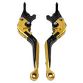 CNC Gold Extendable Brake Clutch Levers for BMW R1200GS R1250GS (2013-2020)