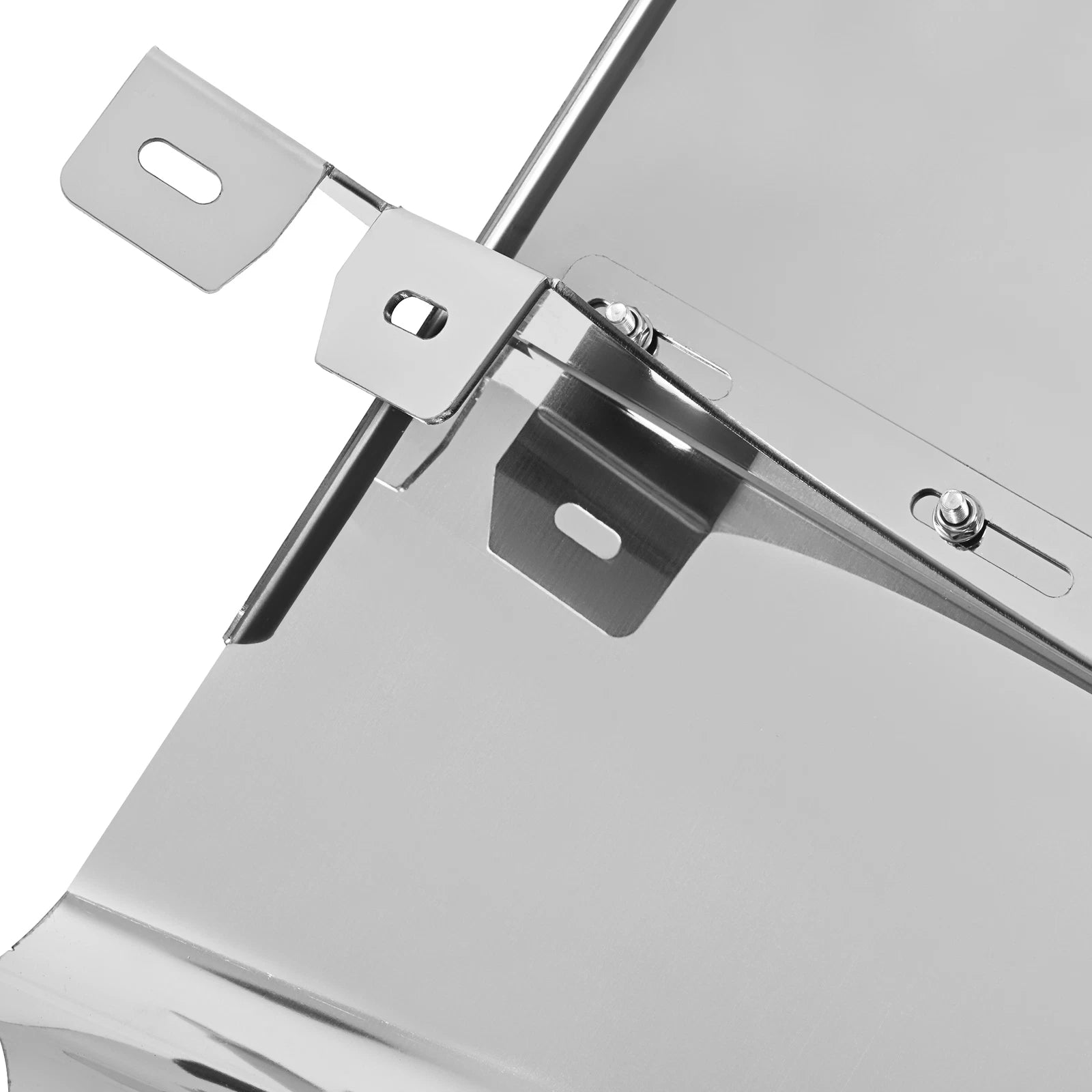 13" Drop Sun Visor for Kenworth T800/W900/T300 (1984–1998) Stainless Steel