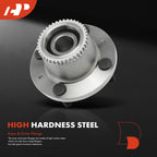 2X Rear Wheel Hub & Bearing Assembly for Chevy Aveo (2004-2011)