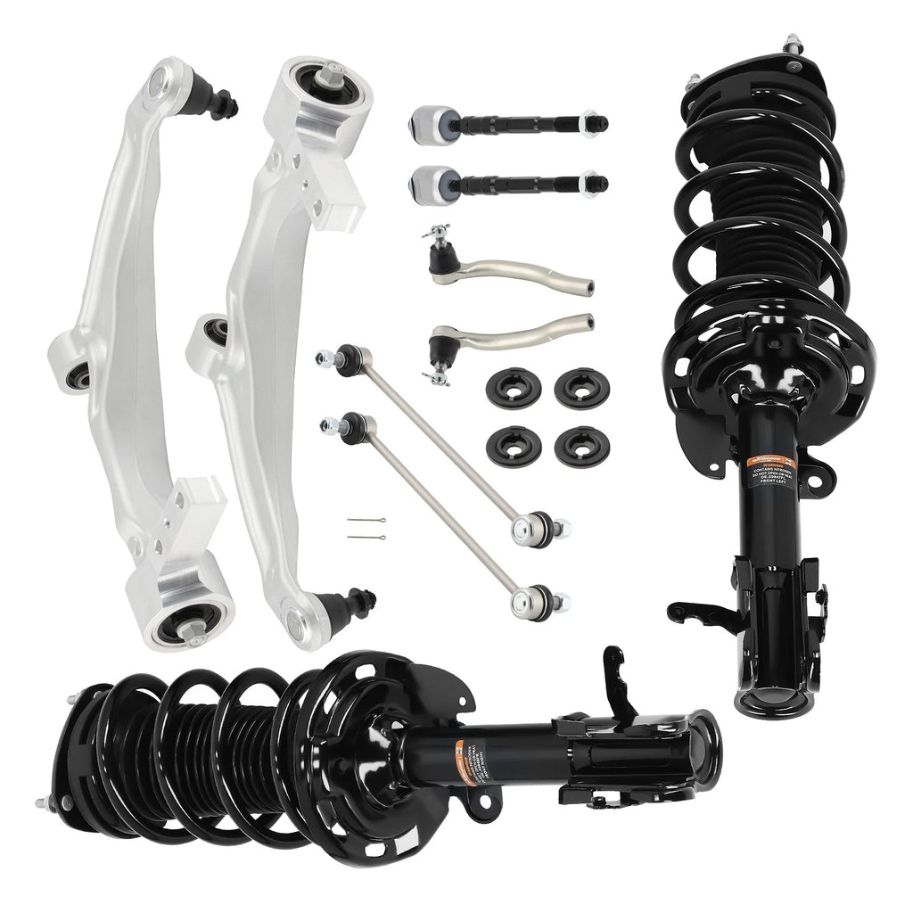 10X Complete Struts Control Arms Kit for Honda Pilot (2009–2015)